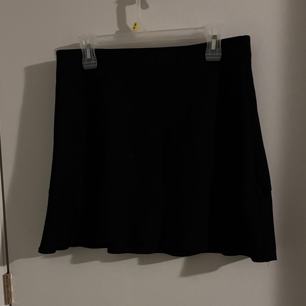 LOFT Black Circle Skirt